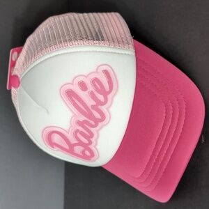Mattel, Berkshire Fashions,Barbie Pink/White Trucker Hat,NWT.
